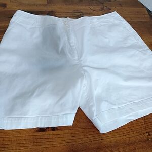 Talbots Women's Cream Shorts
